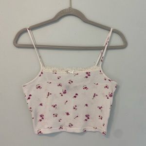 LA Hearts by Pacsun flower tank top